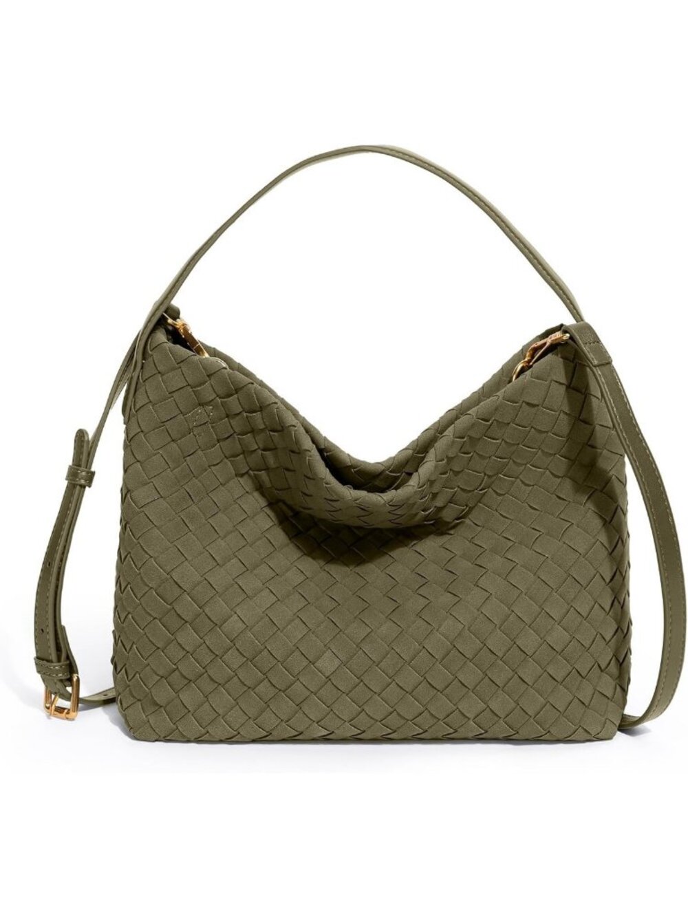 Stylish Woven Tote Bag for Women | Leather Shoulder Handbag & Hobo Purse